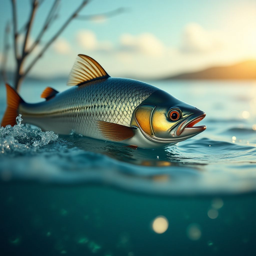 Σύγκρουση Ψαριών στο Θαλάσσιο Νερό